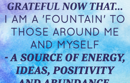 May 2014 Affirmation of the Month