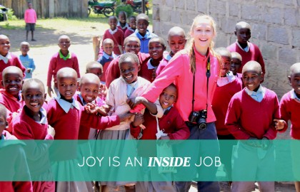 Joy is an Inside Job