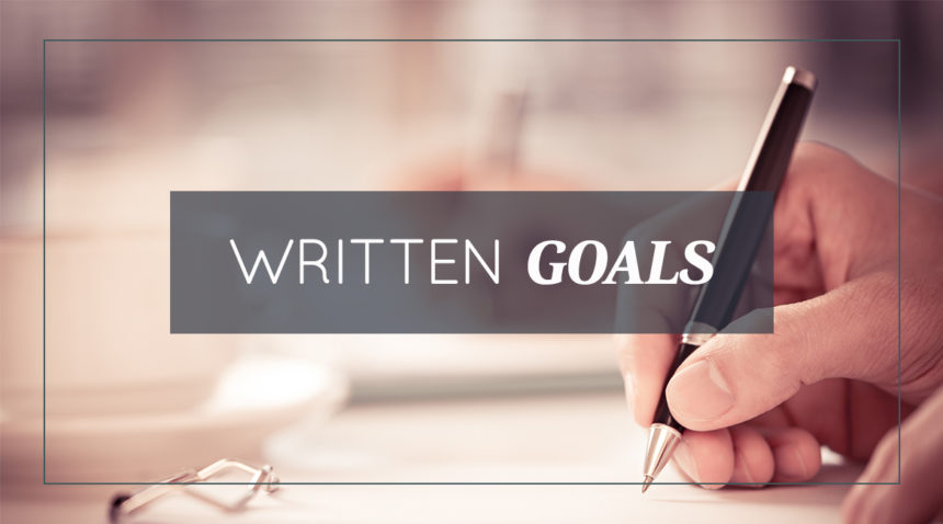 Written Goals