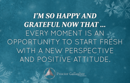 December 2016 Affirmation of the Month