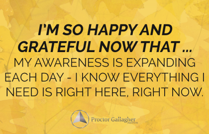 November 2017 Affirmation of the Month