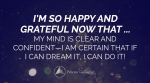 January 2018 Affirmation of the Month