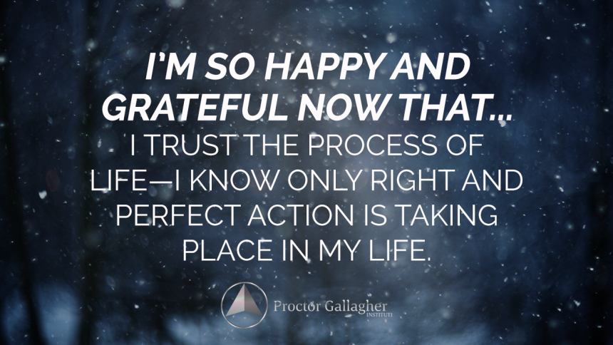 December 2018 Affirmation of the Month