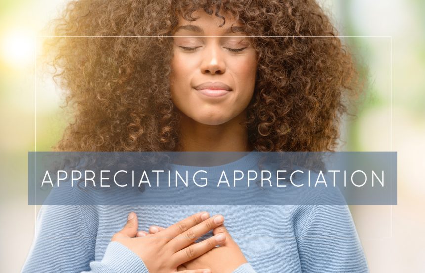 Appreciating Appreciation