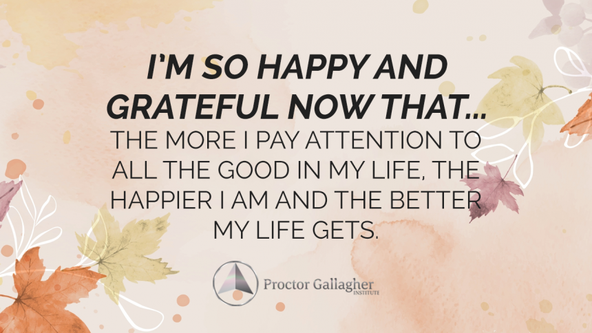 November 2022 Affirmation of the Month